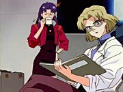 screen cap from Neon Genesis Evangelion